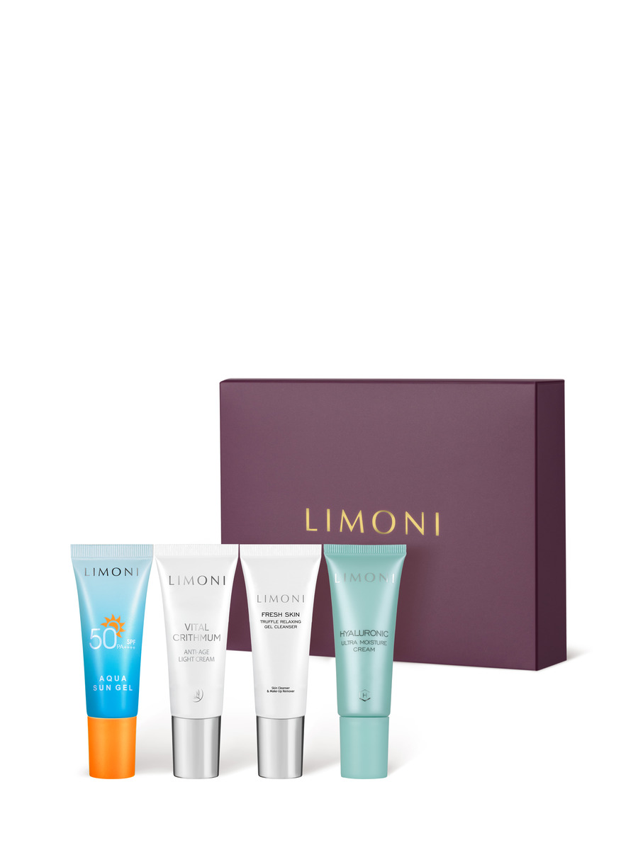 LIMONI Набор миниатюр базового ухода Light Travel Set