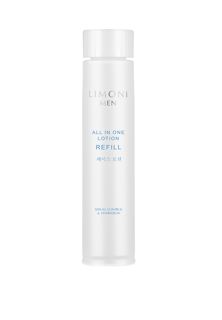 LIMONI MEN Мужской крем-лосьон для жирной кожи (Сменный блок) All In One No-Sebum Lotion Refill 50ml