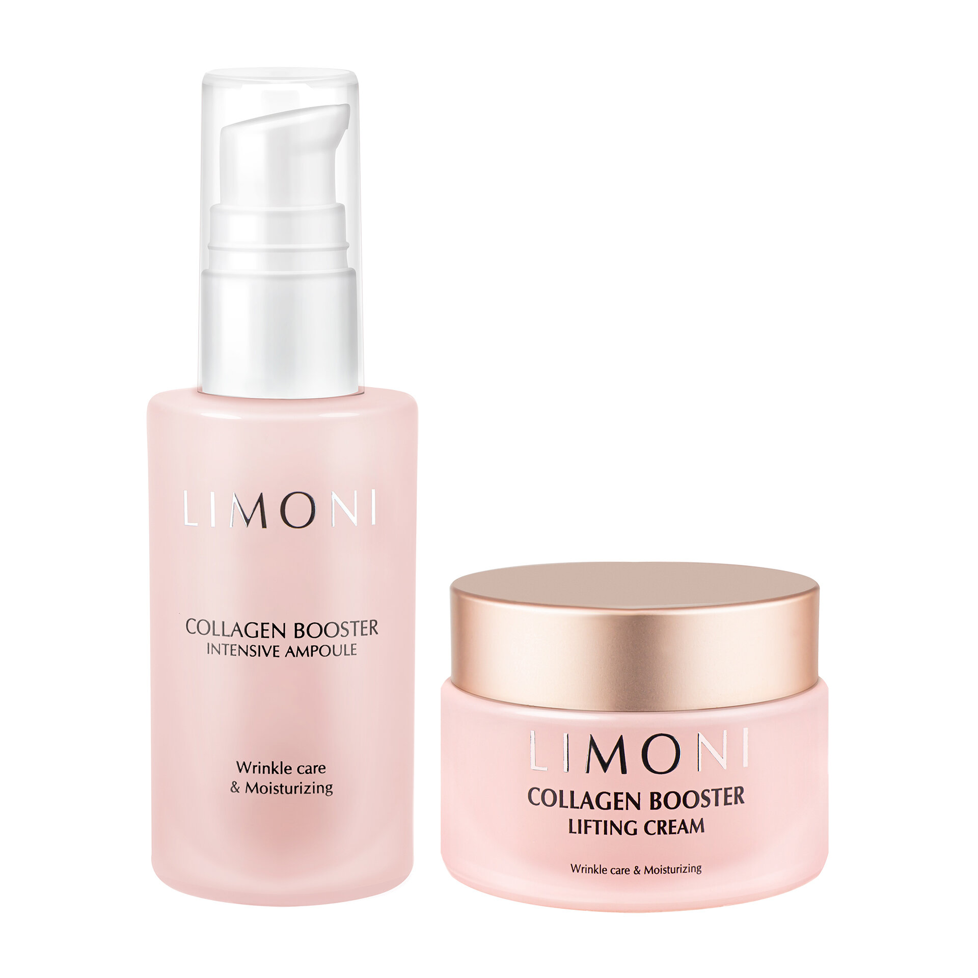  LIMONI Collagen Booster Firming Set (Набор Ampoule 30ml+Cream 50ml)