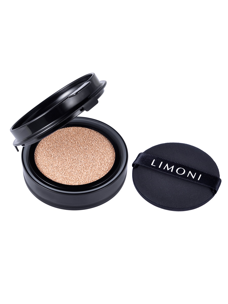 LIMONI Тональный флюид кушон All Stay Cover Cushion SPF 35 / PA++ Refill 01 Light 