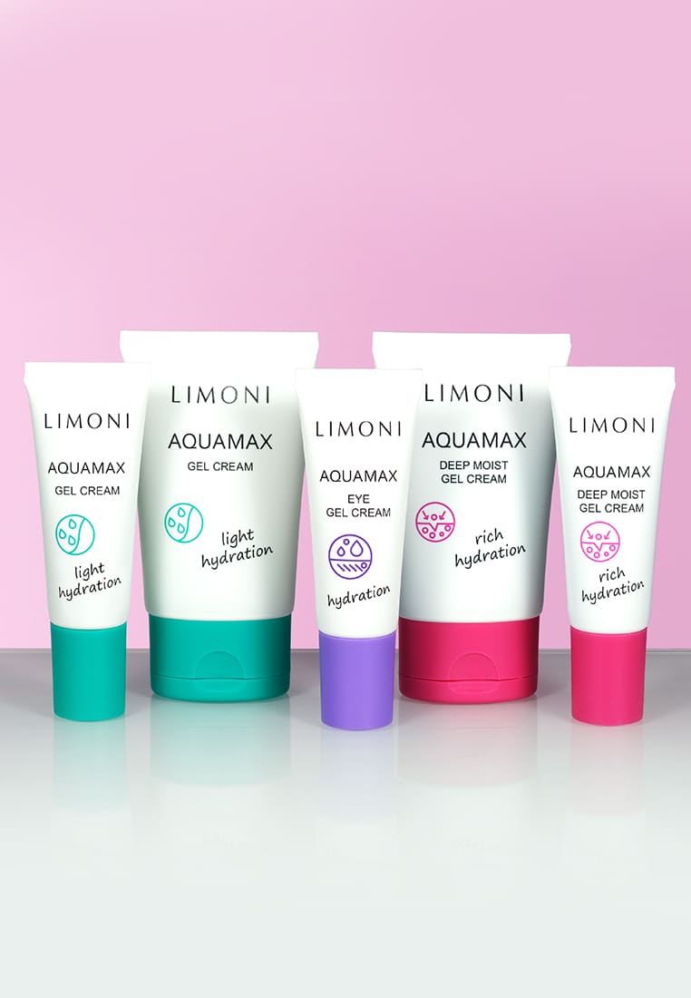  LIMONI Глубокоувлажняющий гель-крем для лица AQUAMAX DEEP MOIST GEL CREAM 50ml