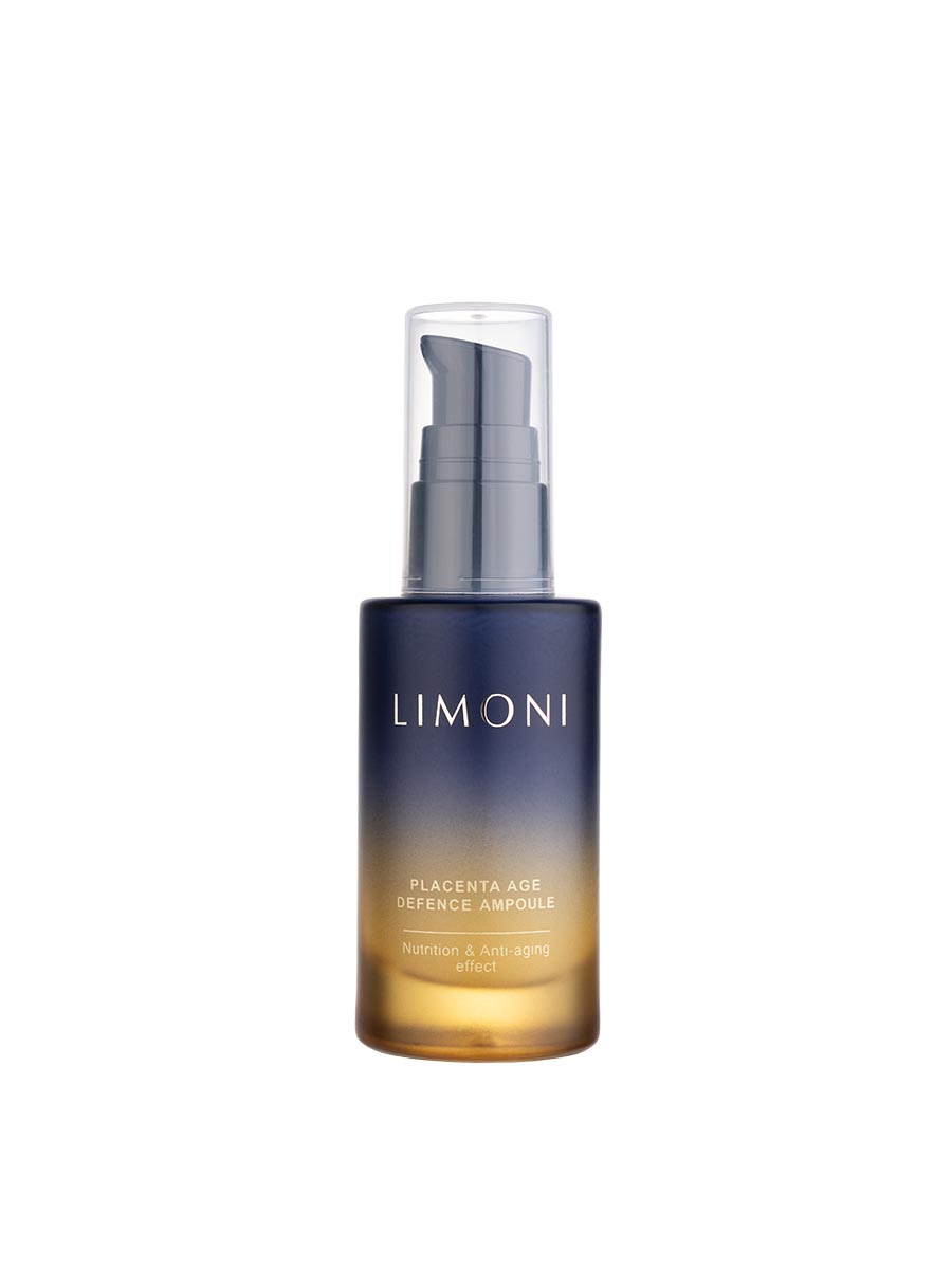 LIMONI Сыворотка для лица антивозрастная с плацентой Placenta Age Defenсe Ampoule 30ml