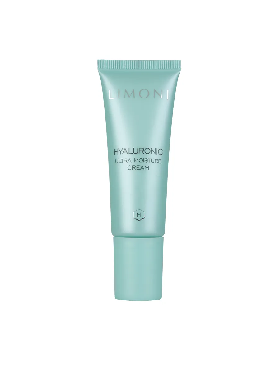 LIMONI Ультраувлажняющий крем для лица с гиал.кислотой Hyaluronic Ultra Moisture Cream 25ml