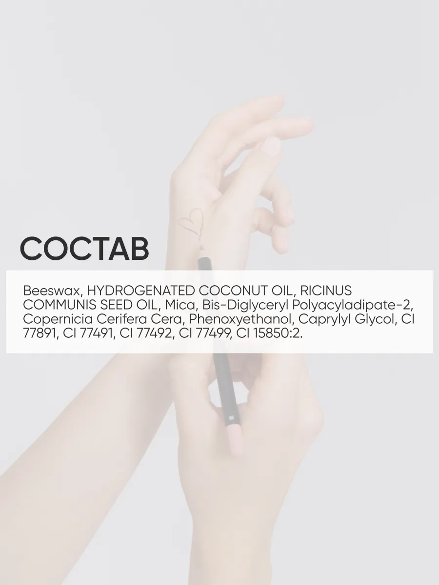 LIMONI Карандаш для губ "Velvet Matte Lipliner", тон 01 