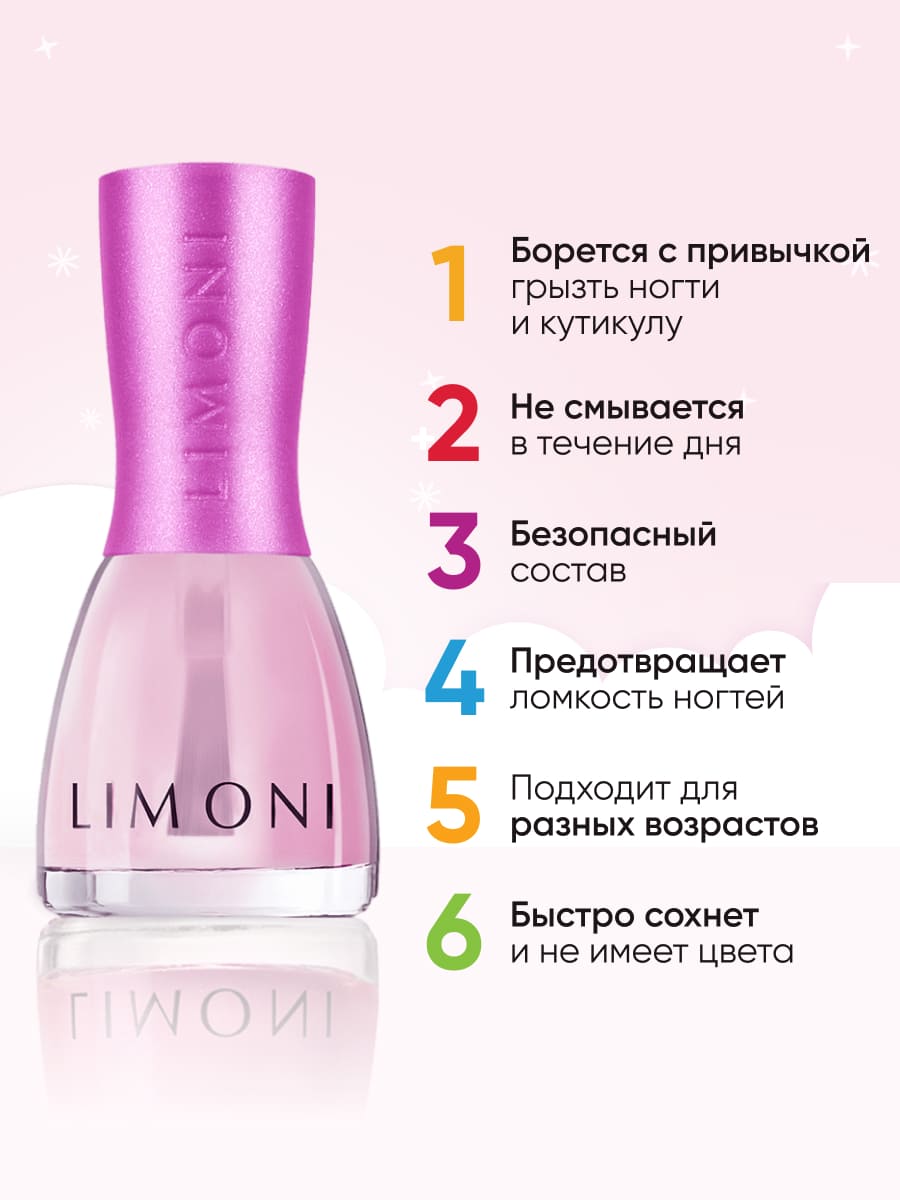 LIMONI Набор №1 Bambini (Детский бальзам Sparklinq Bubble Gum + Некусайка Bambini Единорог) 