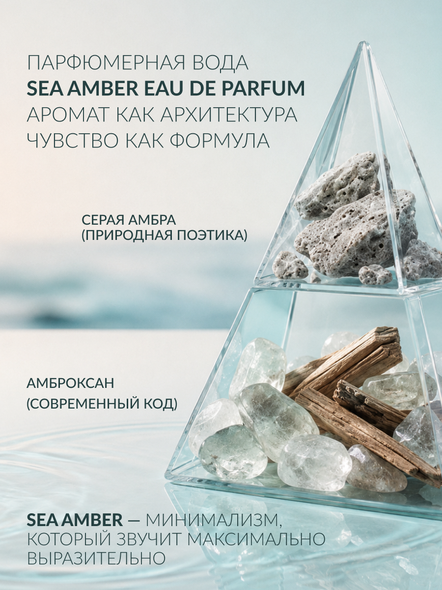 LIMONI Парфюмерная вода Морской Янтарь Sea Amber Eau de parfum 30 ml