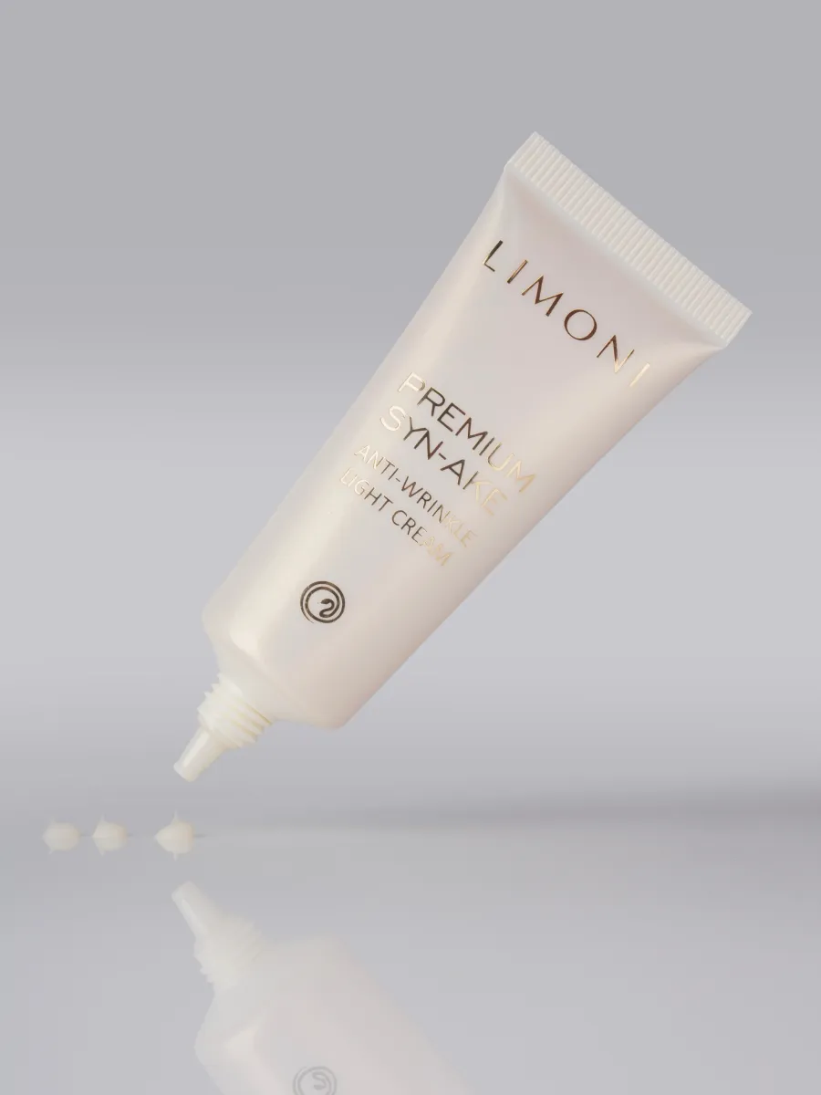 LIMONI Антивозрастной легкий крем для лица со зм.ядом Premium Syn-Ake Anti-Wrinkle Cream Light 25ml