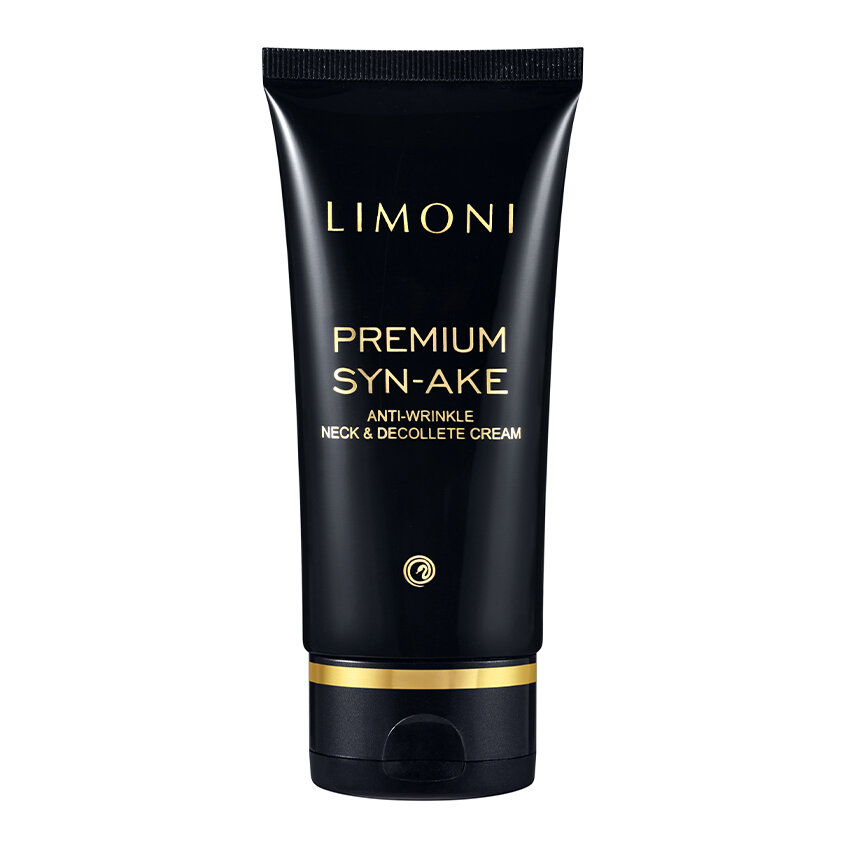 LIMONI Антивозрастной крем для шеи и декольте Premium Syn-Ake Anti-Wrinkle Neck&Decollete Cream 75