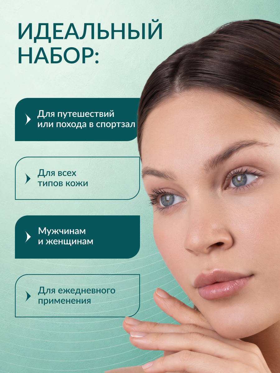 LIMONI Набор миниатюр антивозрастного ухода Anti-Age Mini Set